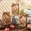 caja carton casa calada medida 7 2x5 2x12 5cms color kraft por 24 unidades 5