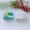 molde silicona para resina epoxi modelo caja potiche cuadrado tapa medida 80x37mms 1