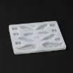 molde silicona grado alimenticio para resina epoxi masas motivo alas angel mariposa 2