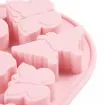 molde silicona grado alimenticio para chocolate masas jabones resina epoxi mariposas x9 1