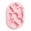 molde silicona grado alimenticio para chocolate masas jabones resina epoxi mariposas x9 2