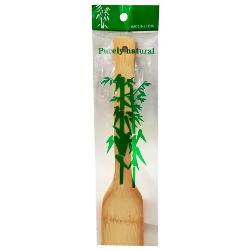 espatula madera bamboo medida 33 5x8 5cm 0