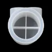 molde silicona para resina epoxi modelo portavelas corazon 75x82mms 3