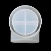 molde silicona para resina epoxi modelo portavelas corazon 75x82mms 4