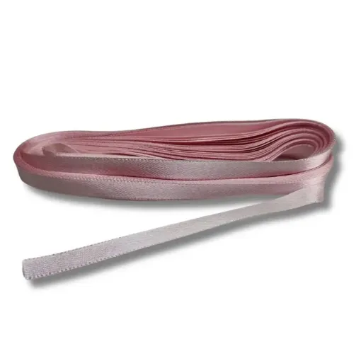 cinta raso una faz satinada zanotti no 1 6 5mm por 10mts color rosado 0