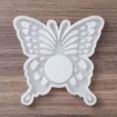 molde silicona para resina epoxi modelo portavelas mariposa 12x12 2x1 2cm 2