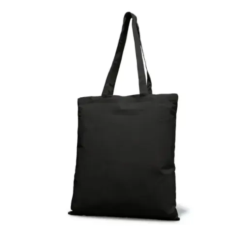 bolsa lienzo 100 algodon asa para pintar 38x42cms color negro 0