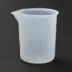 jarra plastica medidora para resina epoxi 100ml 6 7x5 6x6 9cms 0
