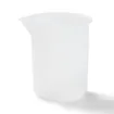 jarra plastica medidora para resina epoxi 100ml 6 7x5 6x6 9cms 1