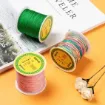 hilo nylon trenzado 0 8mms para bijouterie por 10mts varios colores 2