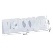 molde silicona grado alimenticio para resina epoxi masas modelo cartel welcome 83x270x20mms 0