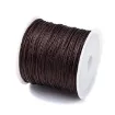 hilo nylon 0 8mms para bijouterie carretel 40mts color cafe 1