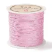hilo nylon 0 8mms para bijouterie carretel 40mts color pink rosado 0
