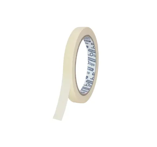cinta papel adhesiva enmascarar masking tape studmark 12mm rollo 23mts 0