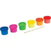set 6 temperas poster lavable no toxica centrum x25ml set 6 colores luminosos glow in the dark 2