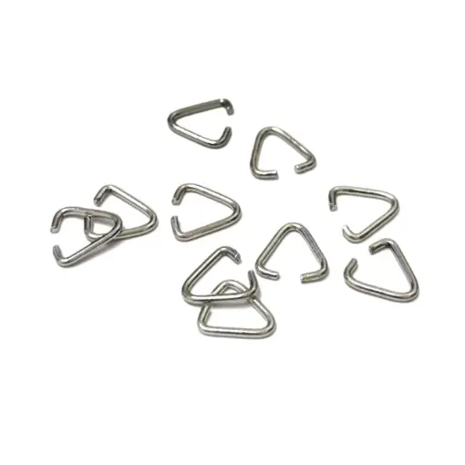 argolla metal triangular pasador 9 5mms por 10 unidades color niquel 0