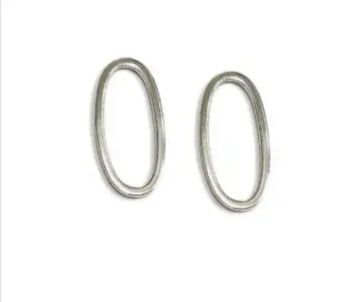 arandela metal 34x16mms por 10 unidades color niquel 0