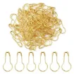 broche gancho marcador punto calabaza pasador metal hierro 21 5x9 5mms x100 unidades oro dorado 0