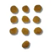 pompones 40mms por 10 unidades color beige 0