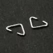 agolla anillos hierro hebilla triangular mini 6x9 5x0 8mms por 100 unidades color niquel 4