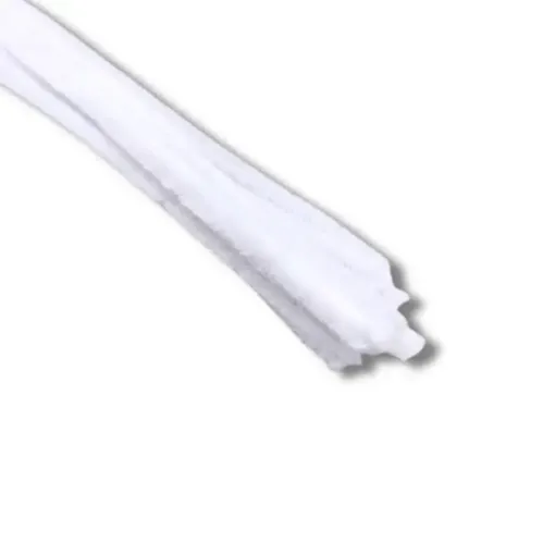 chenil limpia pipas 6mms suaves medida 30cms por 10 unidades color blanco 0
