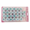 set 26 cortantes plastico 25mms alfabeto abecedario 0