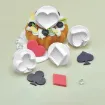 eyectores cortantes expulsador plastico para fondant masas modelo cartas poker x4 3