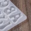 molde silicona para resina epoxi modelo abecedario dijes alfabeto grande 205x310x7mm 3