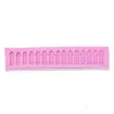 molde silicona grado alimenticio para chocolate masas jabones resina modelo cerca 34x173x7mms 0