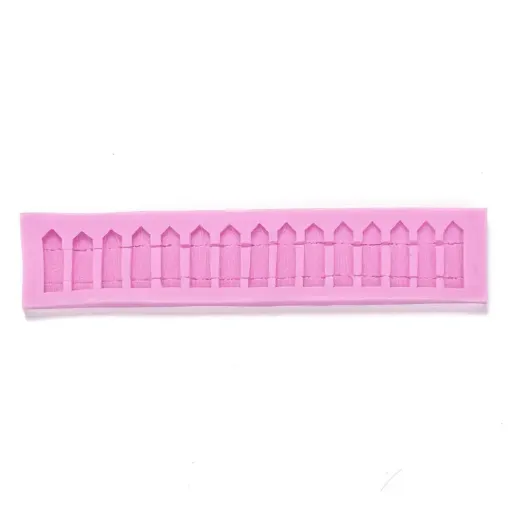 molde silicona grado alimenticio para chocolate masas jabones resina modelo cerca 34x173x7mms 0