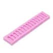 molde silicona grado alimenticio para chocolate masas jabones resina modelo cerca 34x173x7mms 1
