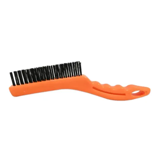 cepillo acero mango plastico naranja lh 1431 0