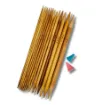 set 15 agujas para crochet bambu 20cms medidas 2 10mms 0
