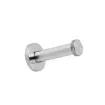 percha gancho colgador metalico plateado medida 12x50mms 0