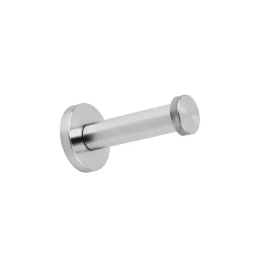 percha gancho colgador metalico plateado medida 12x50mms 0