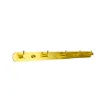 perchero colgador metalico dorado 5 ganchos medida 36x3cms 1