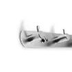 perchero colgador metalico plateado 4 ganchos medida 29x3cms 2