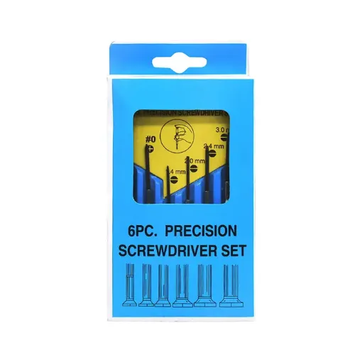 juego destornilladores precision x6 unidades caja organizadora lh 545 0