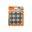 protectores mueble fieltro adhesivos redondos medida 25mms x18 unidades color gris 0