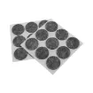 protectores mueble fieltro adhesivos redondos medida 25mms x18 unidades color gris 1