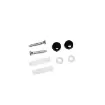 perchero colgador metalico negro 4 ganchos medida 24 5x4cms 4