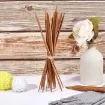 set 16 agujas para crochet bambu 25cms medidas 2 10mms 3