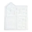 molde silicona para resina masas porcelana modelo casita para armar 110x120mms 3