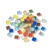 venecitas para mosaiquismo mosaico adhesivo medida 10x10x4mms colores surtidos x50grs 50 unidades aprox 0