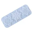 molde silicona para resina epoxi modelo copos nieve 80mms x3 formas 230x88x7 5mm 0