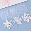 molde silicona para resina epoxi modelo copos nieve 80mms x3 formas 230x88x7 5mm 1