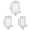set para serigrafia incluye 3 marcos amdera espatula acero raspadores 2