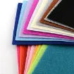 fieltro fino 1mm medida 15x10cms por 40 unidades colores surtidos 0