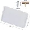 kit molde silicona para resina epoxi modelo bandeja soporte irregular geoda 295x165mm 1