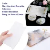 kit molde silicona para resina epoxi modelo bandeja soporte irregular geoda 295x165mm 2